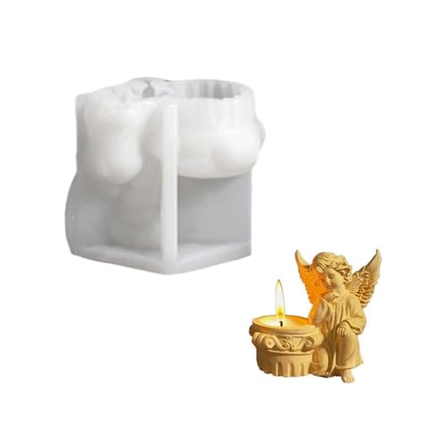 Figurine Angelic Stabiles Silikon Quetschform-Set Bastelbedarf für Kinder Kreativität und Heimdekoration Verbesserung von yanwuwa