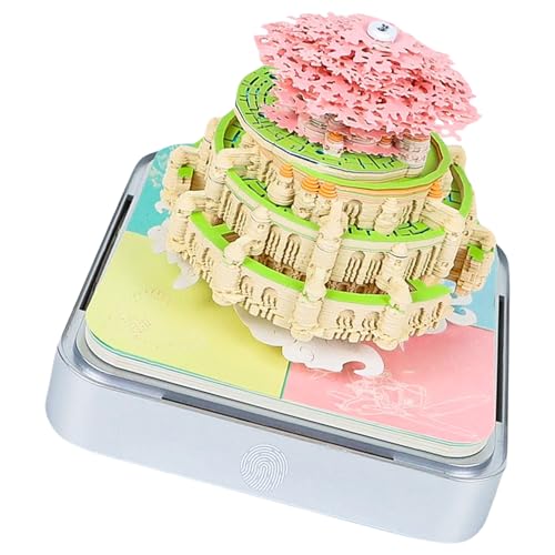 Kreative 3D-Notizblöcke, Schnitzerei, Schreibtischkalender, handgefertigtes Papier, Skulptur, Notizblock, Festival, Büro, Dekoration, Zubehör von yanwuwa