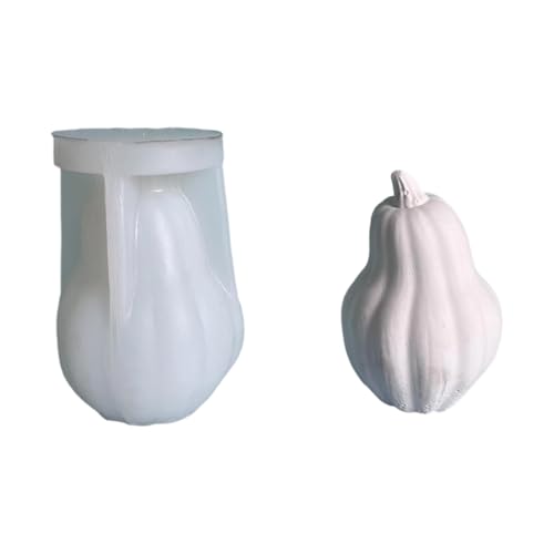 Kürbis-Kerzen-Bastelform, Silikonform für einzigartige, handgefertigte Epoxidharz, Desktop-Dekoration, Form von yanwuwa