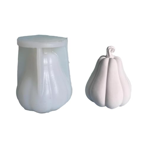 Kürbis-Kerzen-Bastelform, Silikonform für einzigartige, handgefertigte Epoxidharz, Desktop-Dekoration, Form von yanwuwa