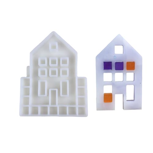 Modisches Haus, stabiles Silikon-Schlüsselanhänger-Set, Bastelbedarf, Epoxidharz, Buchstaben-Anhänger zum Personalisieren von Schmuck Modisches Haus, stabiles Silikon-Schlüsselanhänger-Set, Bastelbedarf, Epoxidharz, Buchstaben-Anhänger zum Personalisieren von Schmuck von yanwuwa