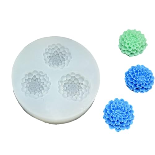 Premium-Silikonform für Schmuckherstellung, mit 6 Blumen-Designs, Rosen-, Gänseblümchen-, Tannenzapfen, Blumenformen, hohe Temperaturbeständigkeit Premium-Silikonform für Schmuckherstellung, mit 6 Blumen-Designs, Rosen-, Gänseblümchen-, Tannenzapfen, Blumenformen, hohe Temperaturbeständigkeit von yanwuwa