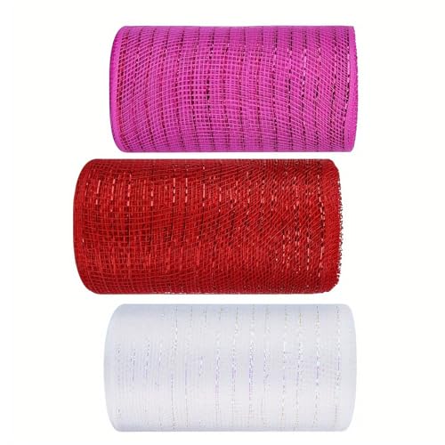 Tüllband zum Valentinstag, Dekoration, dekoratives Band für Partys, Hochzeiten und handgefertigte Projekte, Geschenkverpackungen Tüllband zum Valentinstag, Dekoration, dekoratives Band für Partys, Hochzeiten und handgefertigte Projekte, Geschenkverpackungen von yanwuwa