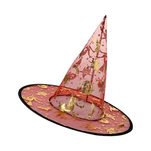 yanwuwa Hexenhut, verstellbar, für Damen, Herren, Cosplay, Partys, Halloween, Outfit, Zubehör, Kostümzubehör, 5 Stück yanwuwa Hexenhut, verstellbar, für Damen, Herren, Cosplay, Partys, Halloween, Outfit, Zubehör, Kostümzubehör, 5 Stück von yanwuwa