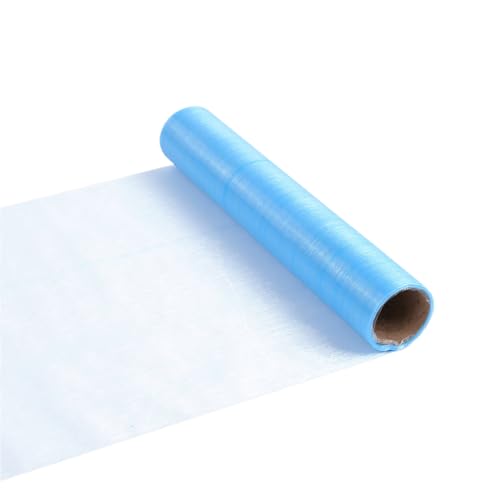 yanwuwa Tüllrolle, Blumenverpackung, Netz, Blumenstrauß, Verpackungszubehör, Gaze-Vorhangrolle für Hochzeit, Party, Hintergrund von yanwuwa