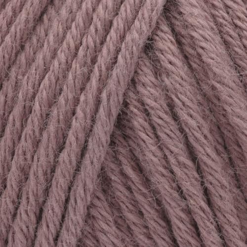 Babysoft Baumwollgarn, Garn E-verse, 100 % Bio-Baumwolle, weich und hypoallergen, ideal für Baby-Stricken, Häkeln, Amigurumi & DIY-Projekte, Bio-Textil-zertifiziert, 50 g (3, 133 Braun) von yarn e-verse