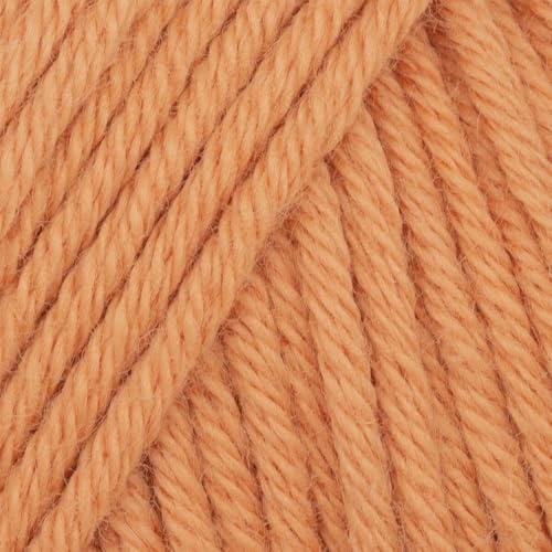 Babysoft Baumwollgarn, Garn E-verse, 100 % Bio-Baumwolle, weich und hypoallergen, ideal für Baby-Stricken, Häkeln, Amigurumi- und DIY-Projekte, Bio-Textil-zertifiziert, 50 g (3, 138 Bernstein) von yarn e-verse