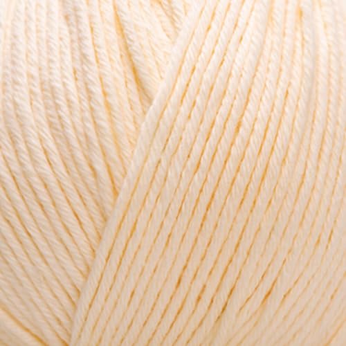 Babysoft Baumwollgarn, Garn E-verse, 100 % Bio-Baumwolle, weich und hypoallergen, ideal für Baby-Stricken, Häkeln, Amigurumi- und DIY-Projekte, Bio-Textil-zertifiziert, 50 g (3, 139 Creme) von yarn e-verse
