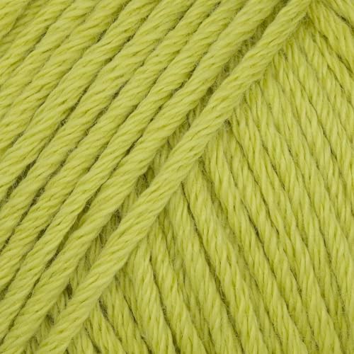 Babysoft Baumwollgarn, Garn E-verse, 100% Bio-Baumwolle, weich & hypoallergen, ideal für Baby-Stricken, Häkeln, Amigurumi & DIY-Projekte, Bio-Textil-zertifiziert, 50g (3, 126 Pistaziengrün) von yarn e-verse