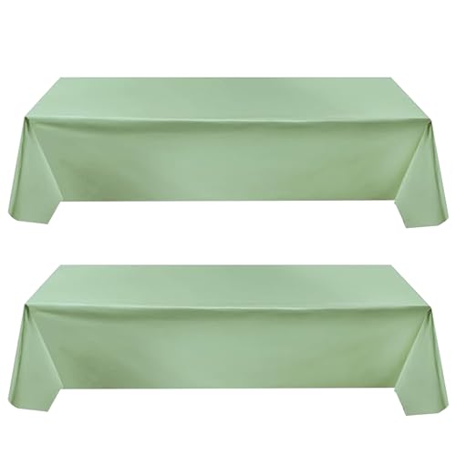 137 * 274cm Tischdecke Einweg Papiertischdecken Rolle Salbei Grün,2 Stück Kunststoff Party Tischdecken Papiertischdeck Roll wasserdichte Tischtuch für Weihnachten,Party,Kindergeburtstag,Hochzeiten 137 * 274cm Tischdecke Einweg Papiertischdecken Rolle Salbei Grün,2 Stück Kunststoff Party Tischdecken Papiertischdeck Roll wasserdichte Tischtuch für Weihnachten,Party,Kindergeburtstag,Hochzeiten von yayafunfun