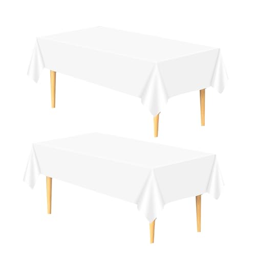 137 * 274cm Tischdecke Einweg Papiertischdecken Rolle Weiß,2 Stück Kunststoff Party Tischdecken Papiertischdeck Roll wasserdichte Tischtuch für Weihnachten,Bienen Party,Kindergeburtstag,Hochzeiten 137 * 274cm Tischdecke Einweg Papiertischdecken Rolle Weiß,2 Stück Kunststoff Party Tischdecken Papiertischdeck Roll wasserdichte Tischtuch für Weihnachten,Bienen Party,Kindergeburtstag,Hochzeiten von yayafunfun