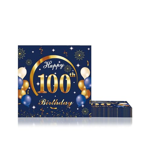 20 Stück Servietten 100, 2-Lagig Happy Birthday Servietten Geburtstag Marineblau,16X16Cm Cocktail Serviette Einweg Tischdekoration Papierservietten für Mann Frau Geburtstag Feiern Party Jubiläum 20 Stück Servietten 100, 2-Lagig Happy Birthday Servietten Geburtstag Marineblau,16X16Cm Cocktail Serviette Einweg Tischdekoration Papierservietten für Mann Frau Geburtstag Feiern Party Jubiläum von yayafunfun
