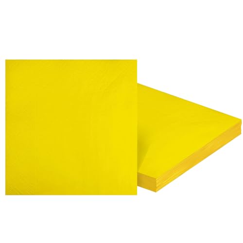 20 Stück Servietten Gelb, 2-lagig Table Papierservietten Deko,Gefaltet, 33x33cm Servietten aus Watte Einweg-Papier für Hochzeit,Cocktailservietten Kommunion, Braut, Geburtstag, Party, Abendessen 20 Stück Servietten Gelb, 2-lagig Table Papierservietten Deko,Gefaltet, 33x33cm Servietten aus Watte Einweg-Papier für Hochzeit,Cocktailservietten Kommunion, Braut, Geburtstag, Party, Abendessen von yayafunfun
