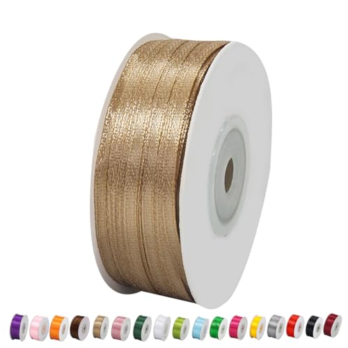 Satinband Champagner 3mm Breit Geschenkband Satin,91m Satinbänder Champagner Dick Schleifenband Dekoband Seidenband Geschenkverpackung Stoffband Geschenkbänder für Dekorieren Basteln Kleid Hochzeit Satinband Champagner 3mm Breit Geschenkband Satin,91m Satinbänder Champagner Dick Schleifenband Dekoband Seidenband Geschenkverpackung Stoffband Geschenkbänder für Dekorieren Basteln Kleid Hochzeit von yayafunfun
