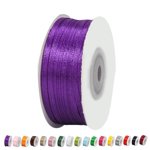 Satinband Lila 3mm Breit Geschenkband Satin,91m Satinbänder Lila Dick Schleifenband Dekoband Seidenband Geschenkverpackung Stoffband Geschenkbänder für Dekorieren Basteln Kleid Hochzeit Geburtstag Satinband Lila 3mm Breit Geschenkband Satin,91m Satinbänder Lila Dick Schleifenband Dekoband Seidenband Geschenkverpackung Stoffband Geschenkbänder für Dekorieren Basteln Kleid Hochzeit Geburtstag von yayafunfun