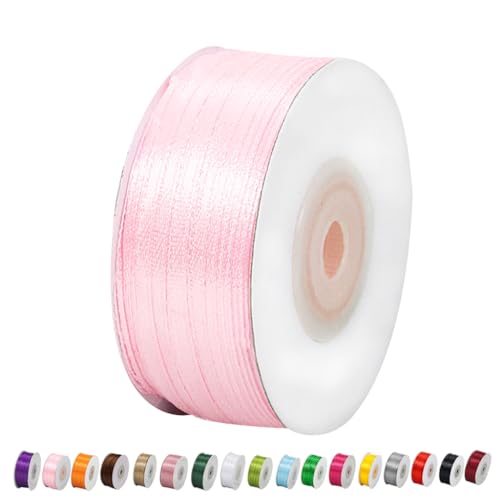 Satinband Rosa 3mm Breit Geschenkband Satin,91m Satinbänder Rosa Dick Schleifenband Dekoband Seidenband Geschenkverpackung Stoffband Geschenkbänder für Dekorieren Basteln Kleid Hochzeit Geburtstag Satinband Rosa 3mm Breit Geschenkband Satin,91m Satinbänder Rosa Dick Schleifenband Dekoband Seidenband Geschenkverpackung Stoffband Geschenkbänder für Dekorieren Basteln Kleid Hochzeit Geburtstag von yayafunfun