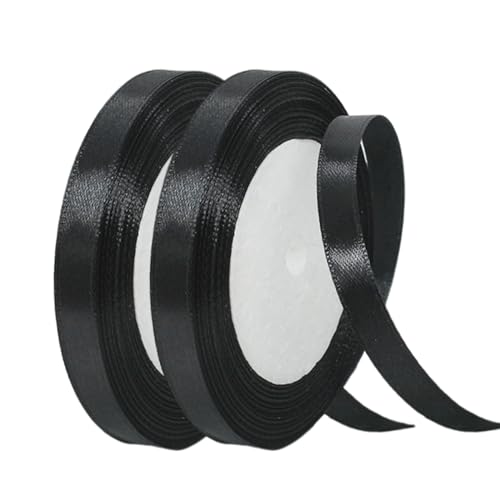 Satinband Schwarz 10mm Breit Geschenkband Satin,44m Satinbänder Schwarz Dick Schleifenband Dekoband Seidenband Geschenkverpackung Stoffband Geschenkbänder für Dekorieren Basteln Kleid Hochzeit Satinband Schwarz 10mm Breit Geschenkband Satin,44m Satinbänder Schwarz Dick Schleifenband Dekoband Seidenband Geschenkverpackung Stoffband Geschenkbänder für Dekorieren Basteln Kleid Hochzeit von yayafunfun