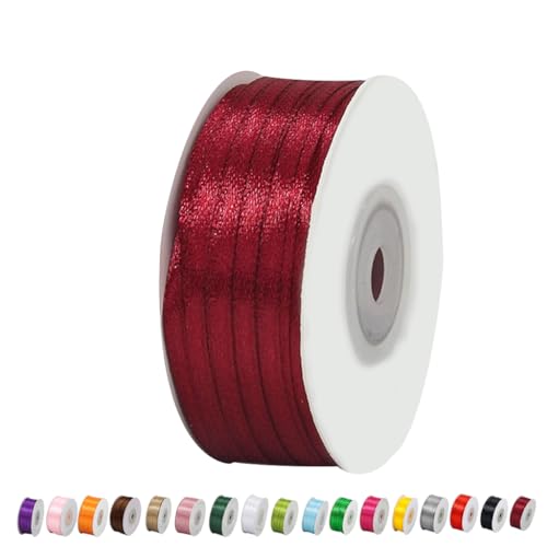 Satinband Weinrot 3mm Breit Geschenkband Satin,91m Satinbänder Weinrot Dick Schleifenband Dekoband Seidenband Geschenkverpackung Stoffband Geschenkbänder für Dekorieren Basteln Kleid Hochzeit Satinband Weinrot 3mm Breit Geschenkband Satin,91m Satinbänder Weinrot Dick Schleifenband Dekoband Seidenband Geschenkverpackung Stoffband Geschenkbänder für Dekorieren Basteln Kleid Hochzeit von yayafunfun