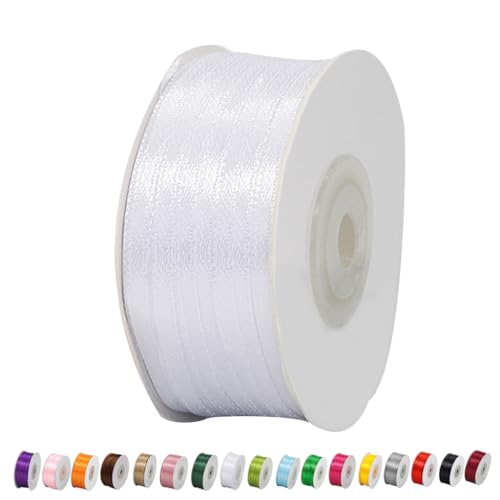 Satinband Weiß 3mm Breit Geschenkband Satin,91m Satinbänder Weiß Dick Schleifenband Dekoband Seidenband Geschenkverpackung Stoffband Geschenkbänder für Dekorieren Basteln Kleid Hochzeit Geburtstag Satinband Weiß 3mm Breit Geschenkband Satin,91m Satinbänder Weiß Dick Schleifenband Dekoband Seidenband Geschenkverpackung Stoffband Geschenkbänder für Dekorieren Basteln Kleid Hochzeit Geburtstag von yayafunfun