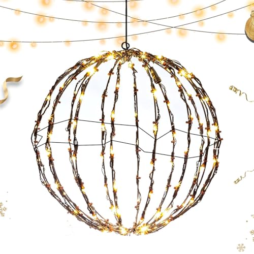 Beleuchtete Kugelkugel Lichter - Led Urlaub Ball Lichter, Batteriebetriebene Baum Licht Bälle | Weihnachten Lichtkugel Kugeln Outdoor, Led Beleuchtung Kugel Garten Hängen auf Globus für Hochzeit Beleuchtete Kugelkugel Lichter - Led Urlaub Ball Lichter, Batteriebetriebene Baum Licht Bälle | Weihnachten Lichtkugel Kugeln Outdoor, Led Beleuchtung Kugel Garten Hängen auf Globus für Hochzeit von ycezw