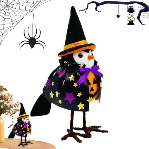 Filzvögel - Dekorative Vögel, Vogelfiguren | Halloween-Vogel-Ornamente, Halloween-Dekoration, Puppenhut für Puppen Bar für Party Anhänger für Filzvögel - Dekorative Vögel, Vogelfiguren | Halloween-Vogel-Ornamente, Halloween-Dekoration, Puppenhut für Puppen Bar für Party Anhänger für von ycezw