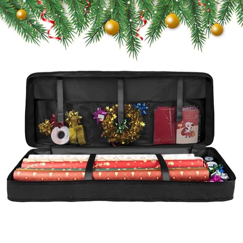 Geschenkpapier Organizer | Wasserdichte Reißverschlusstaschen für Geschenkverpackungen | Tragbarer Organizer aus 600D Oxford Stoffband | Hochzeitsparty Organizer Geschenkpapier Organizer | Wasserdichte Reißverschlusstaschen für Geschenkverpackungen | Tragbarer Organizer aus 600D Oxford Stoffband | Hochzeitsparty Organizer von ycezw