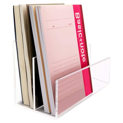 HECEZW ACRYLIC HITTRICI ACRILICA Briefablage - Stand-Mail, Clear Divider | Elegante Desktop-Laufwerk mit kompakten Abschnitten und glatter Oberfläche für Porstage a s von ycezw