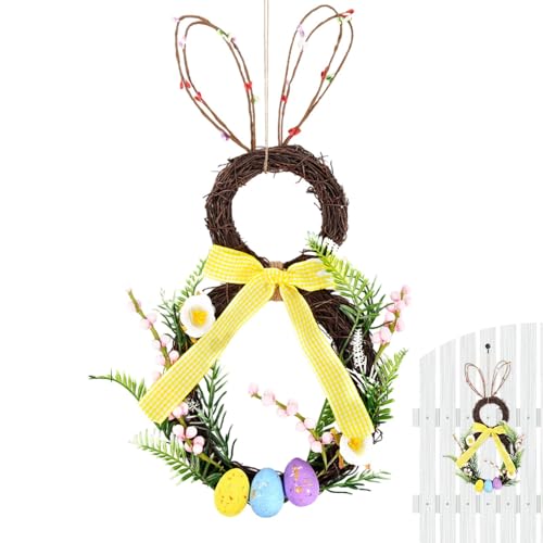 Hasenkranz für Ostern, Hase mit Osterhase, Girlande für die Eingangstür, Dekoration der Wand, der Eingangstür, Girlanden D Hasenkranz für Ostern, Hase mit Osterhase, Girlande für die Eingangstür, Dekoration der Wand, der Eingangstür, Girlanden D von ycezw