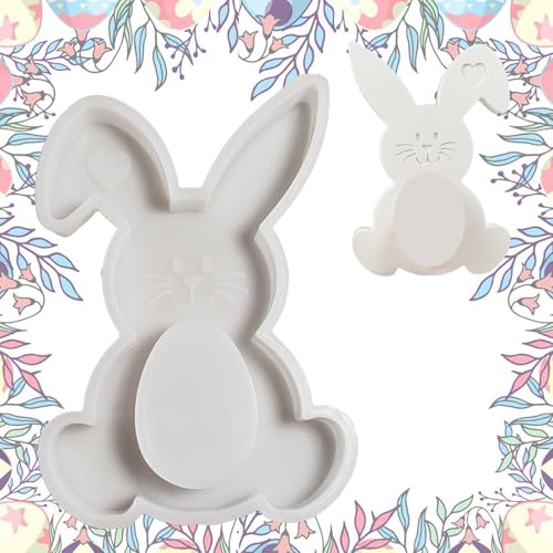 Kaninchen Silikonform - Form Für Osterskulpturen, Silikonform-Set Ostern | Tierfigur Figur Figur Form Dekorationen Für den Frühling Urlaub Kaninchen Silikonform - Form Für Osterskulpturen, Silikonform-Set Ostern | Tierfigur Figur Figur Form Dekorationen Für den Frühling Urlaub von ycezw