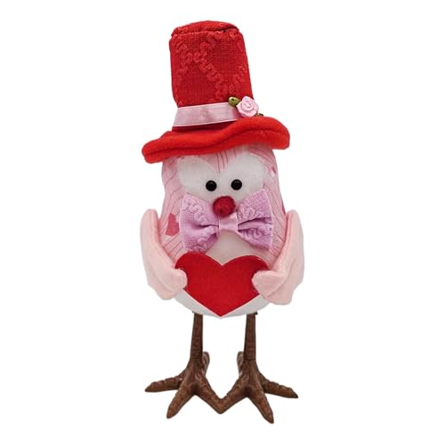 Vogelschmuck für den Valentinstag, dekorative Vogelskulptur, bunte Tischdekorationen für Vögel, lustige Vogelfiguren, Dekoration von glänzenden Vögeln für Ca Vogelschmuck für den Valentinstag, dekorative Vogelskulptur, bunte Tischdekorationen für Vögel, lustige Vogelfiguren, Dekoration von glänzenden Vögeln für Ca von ycezw