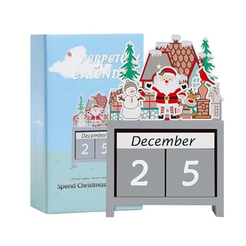 Weihnachts-Countdown-Blöcke, Weihnachts-Countdown-Kalenderblöcke, Weihnachts-Adventskalender, Countdown, Holz-Winter-Weihnachtsdekoration, Weihnachtsdekoration Weihnachts-Countdown-Blöcke, Weihnachts-Countdown-Kalenderblöcke, Weihnachts-Adventskalender, Countdown, Holz-Winter-Weihnachtsdekoration, Weihnachtsdekoration von ycezw
