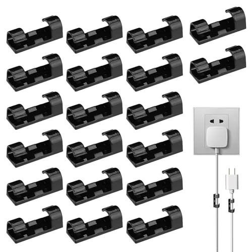 YCEZW CABLE Klemme | 20 -Zimmer-Unterstützung für Kabelführung | Drahtzange für die Organisation von USB -Kabel, Muskelkabel, Tastaturkabel Kabelbinder Fertig Kabelhalter Kabelbinder Kabel Kabel YCEZW CABLE Klemme | 20 -Zimmer-Unterstützung für Kabelführung | Drahtzange für die Organisation von USB -Kabel, Muskelkabel, Tastaturkabel Kabelbinder Fertig Kabelhalter Kabelbinder Kabel Kabel von ycezw