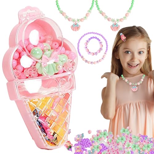 ycezw Armbandherstellungsset, bezauberndes Armbandherstellungsset | Halskette macht Toyers Pearl Pulsely | innovatives Kinderhals-Set für Mädchen ycezw Armbandherstellungsset, bezauberndes Armbandherstellungsset | Halskette macht Toyers Pearl Pulsely | innovatives Kinderhals-Set für Mädchen von ycezw