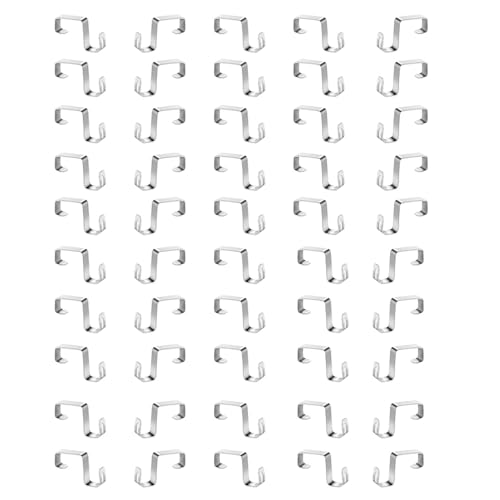 ycezw Clip für Weihnachtsbeleuchtung für Dachrinnen, Haken für Dachrinnen für Weihnachtsbeleuchtung, Clip für Lichterhalter für Weihnachtsrinnen - 50 Haken für Dachrinnen für Seillichter, ycezw Clip für Weihnachtsbeleuchtung für Dachrinnen, Haken für Dachrinnen für Weihnachtsbeleuchtung, Clip für Lichterhalter für Weihnachtsrinnen - 50 Haken für Dachrinnen für Seillichter, von ycezw