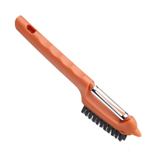 ycezw Gemüseschäler, Gemüsepinselpeeler für Lebensmittel | Karottenschäler flexible Kartoffelpinsel,Kartoffelschnürbürste, abnehmbare Gemüsebürste für Restaurant, Küche, Lebensmittelzubereitung von ycezw