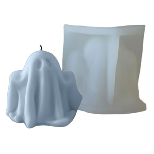 ycezw Halloween Silikonformen, Halloween Seifenformen, Kreative Kerzenformen Silikon Kerzenformen, Innovative Epoxidharz Formen Gießform von ycezw
