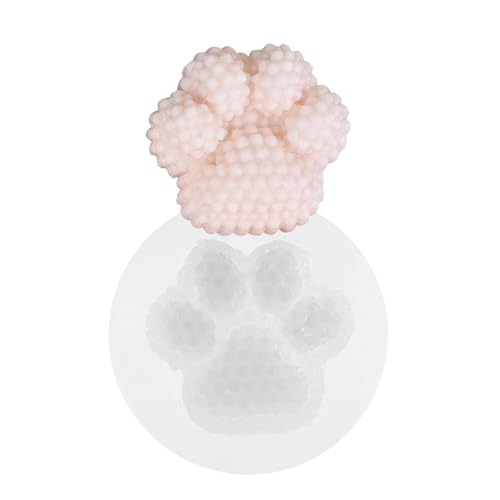 ycezw Katze Pfote Silikonformen für Epoxidharz, Katze Kralle Silikonformen, Katze Paw Form Epoxidformen, Paw Print Silikonform, Katzenpfote geformte Epoxidharzform, Lebensmittelqualität, für von ycezw