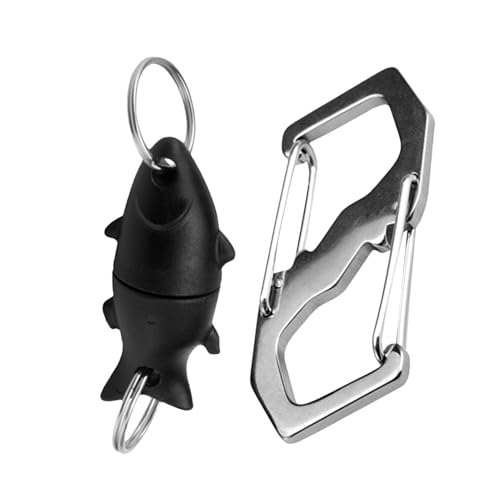 ycezw Magnet Metallhaken, Fliegenfischen Magnetverschluss | Magnetische Angelhaken Schnallen Angeln Ausrüstung - Magnetischer Landehalter Schraubverschluss Schnalle Haken für Campingwandern im Freien ycezw Magnet Metallhaken, Fliegenfischen Magnetverschluss | Magnetische Angelhaken Schnallen Angeln Ausrüstung - Magnetischer Landehalter Schraubverschluss Schnalle Haken für Campingwandern im Freien von ycezw