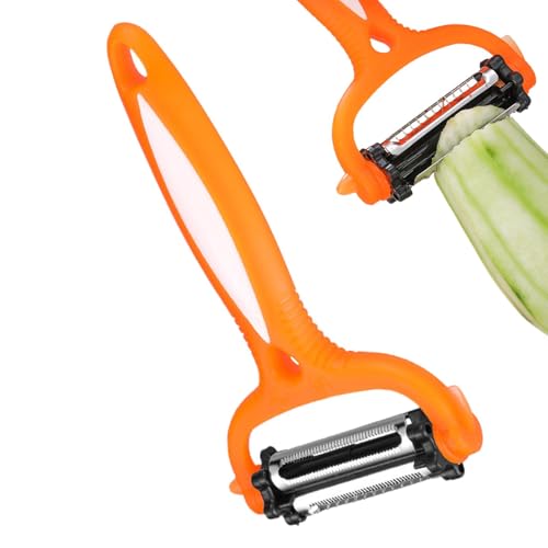 ycezw Obst Veggie Karotten Schäler, Kartoffelschäler für Küche | Küchenschneider Gemüsepflanzer - Leichte Schäler Küchenschäler, Karotten Gurkenschäler für Gurken Zwiebeln Tomate Karottenschale von ycezw