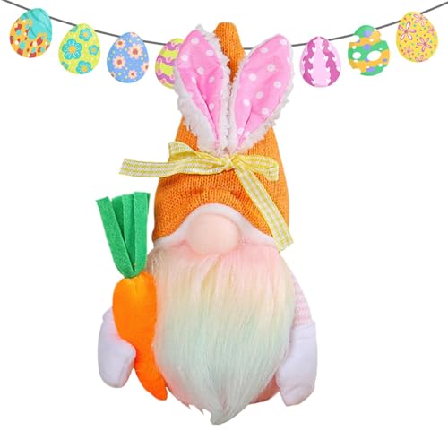 ycezw Osterhasen-, Osterzwerg-Dekoration – Osterhasen-Dekoration – Handgefertigter -Mittelpunkt, Kaninchen-, Feiertagsbevorzugung, Für Ostern, Partyzubehör ycezw Osterhasen-, Osterzwerg-Dekoration – Osterhasen-Dekoration – Handgefertigter -Mittelpunkt, Kaninchen-, Feiertagsbevorzugung, Für Ostern, Partyzubehör von ycezw