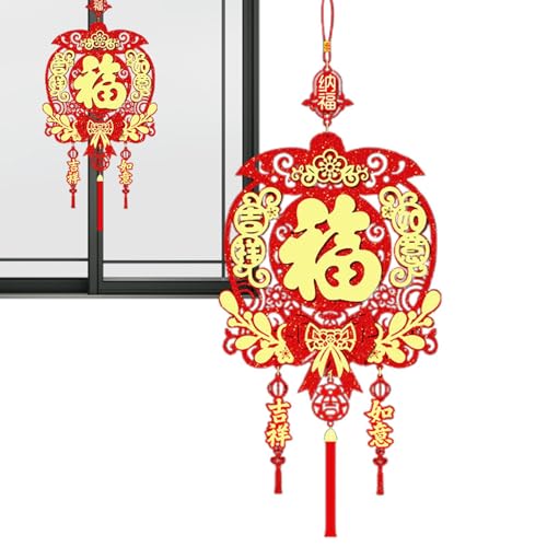 ycezw Schlangen-Dekorationen für das neue Jahr der Schlange, Dekoration für das Jahr der Schlange, Anhänger mit Quaste, chinesischer Frühlingsfest-Anhänger ycezw Schlangen-Dekorationen für das neue Jahr der Schlange, Dekoration für das Jahr der Schlange, Anhänger mit Quaste, chinesischer Frühlingsfest-Anhänger von ycezw