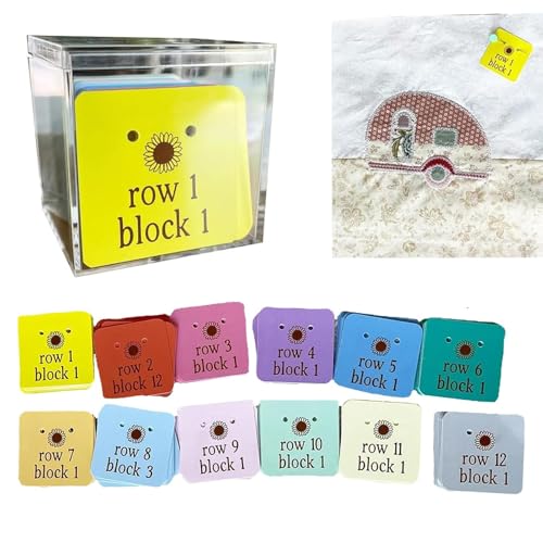 ycezw Stoffmarker zum Nähen, Nähmarkierungen für Stoff, Nähmarker, Karton mit Löchern, innovative Näh- und Quilting-Ideen, Boxen ycezw Stoffmarker zum Nähen, Nähmarkierungen für Stoff, Nähmarker, Karton mit Löchern, innovative Näh- und Quilting-Ideen, Boxen von ycezw