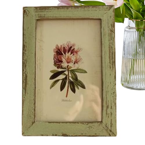 ycezw Vintage Rahmen, Dekorative Holz-Bilderrahmen, Landhausstil 8x13 cm Abgenutzte Wand Foto-Interieur für Familie ycezw Vintage Rahmen, Dekorative Holz-Bilderrahmen, Landhausstil 8x13 cm Abgenutzte Wand Foto-Interieur für Familie von ycezw