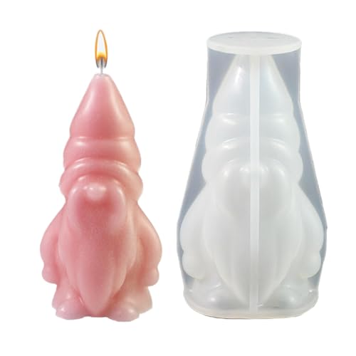 ycezw Weihnachtsmann Kerzengießform, Weihnachtsmann Silikonform - Kerzenform für Halloween - Formen zur Herstellung von Harz, Kerzenform für festliche Weihnachtskerzen, Dekorationen ycezw Weihnachtsmann Kerzengießform, Weihnachtsmann Silikonform - Kerzenform für Halloween - Formen zur Herstellung von Harz, Kerzenform für festliche Weihnachtskerzen, Dekorationen von ycezw