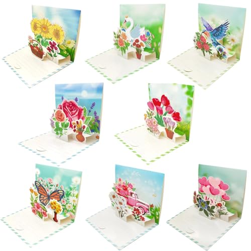 ycyingcheng 5D Diamantgrußkarten, Blumen Diamant Grußkarte, Diamant Malerei Strass Kits für Weihnachtslehrertag Muttertag ycyingcheng 5D Diamantgrußkarten, Blumen Diamant Grußkarte, Diamant Malerei Strass Kits für Weihnachtslehrertag Muttertag von ycyingcheng