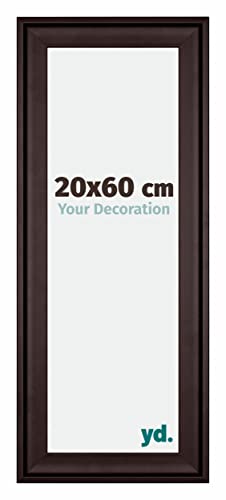 yd. Your Decoration - Bilderrahmen 20x60 cm - Braun - Bilderrahmen aus Holz mit Acrylglas - Antireflex - 20x60 Rahmen - Birmingham yd. Your Decoration - Bilderrahmen 20x60 cm - Braun - Bilderrahmen aus Holz mit Acrylglas - Antireflex - 20x60 Rahmen - Birmingham von yd.