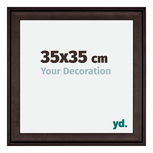 yd. Your Decoration - Bilderrahmen 35x35 cm - Braun - Bilderrahmen aus Holz mit Acrylglas - Antireflex - 35x35 Rahmen - Birmingham yd. Your Decoration - Bilderrahmen 35x35 cm - Braun - Bilderrahmen aus Holz mit Acrylglas - Antireflex - 35x35 Rahmen - Birmingham von yd.