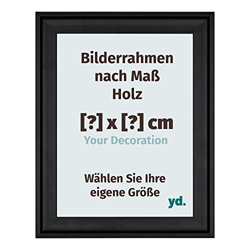 yd. Your Decoration - Bilderrahmen nach Maß - Bilderrahmen aus Holz mit Acrylglas - Antireflex - Lassen Sie sich Ihren Bilderrahmen individuell gestalten - Birmingham von yd.