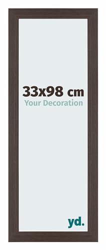yd. Your Decoration - Puzzlerahmen 33x98 cm - Eiche Dunkel - Puzzlerahmen 500-1000 Teile - Holz Bilderrahmen - Mura yd. Your Decoration - Puzzlerahmen 33x98 cm - Eiche Dunkel - Puzzlerahmen 500-1000 Teile - Holz Bilderrahmen - Mura von yd.
