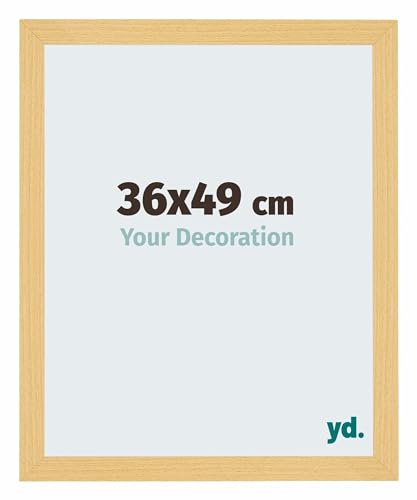 yd. Your Decoration - Puzzlerahmen 36x49 cm - Buche Dekor - Puzzlerahmen 500-1000 Teile - Holz Bilderrahmen - Mura von yd.